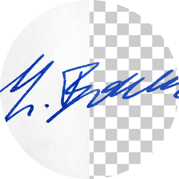 Split Example of Transparent Signature